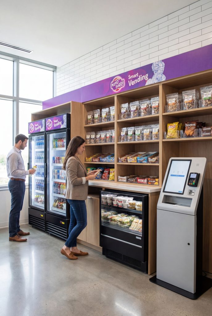 Self-service micro market installation in NJ